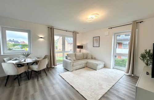 LIVA Stays - Henstedt Ulzburg - Nähe Hamburg & Flughafen - Nähe Bahnhof - Terrasse - Smart-TV - Foto 33