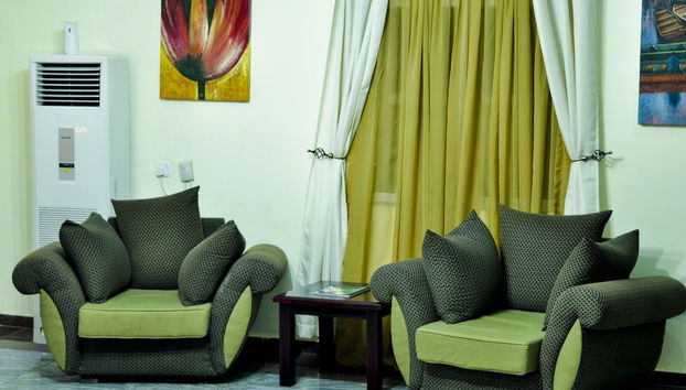 Zona de estar del vestíbulo