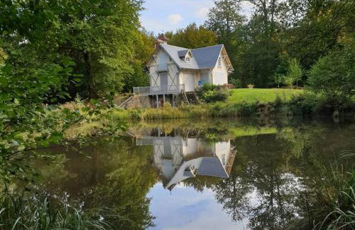 Retraite Paisible au Cœur de la Forêt de Rambouillet avec Étang Privé et Charme Authentique - FR-1-527-8 - Foto 17