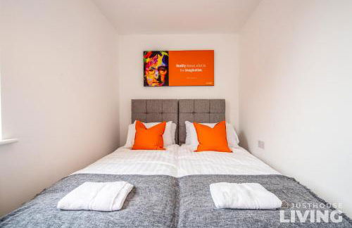 NEW Spacious Modern Townhouse Sleeps 12 Free Parking - Foto 36