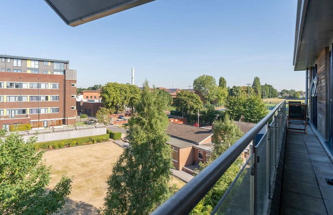 Luxury 2 Bed Apartment Parking by NEC Solihull - Foto 11