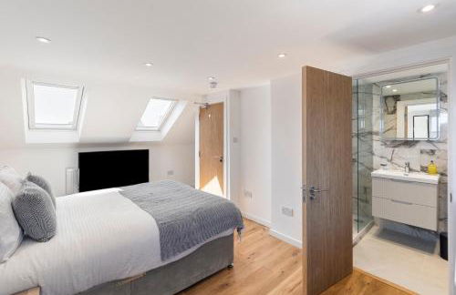 Studio at Tube Station Sleeps 3 Private Bathroom shared Kitchen 4 - Foto 11