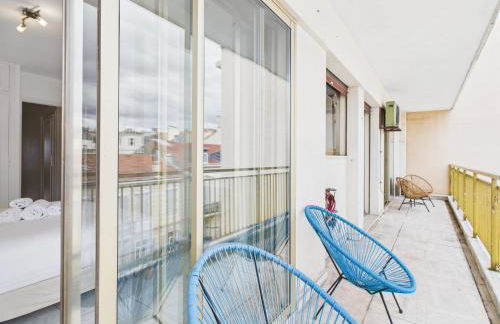 Central -300m Palais- Seaview-A/C-WIFI-spacieux - Foto 20