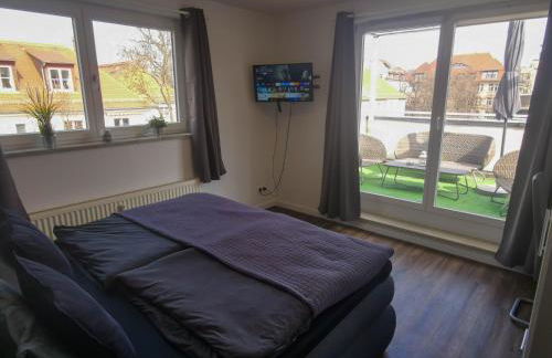Leipzig Residenz Goethe Apartment mit 2 Dachterrassen - Foto 25
