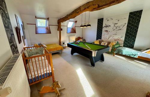 La Clef Decamp La Longère 1750 Hambye piscine grand jardin - Foto 35