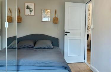 Le Chardon- appartement 2chambres- avec stationnement - Foto 7