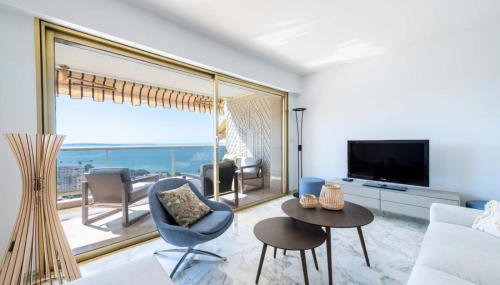 Résidence 3p Vue Mer, Piscine – Cannes Croix Des Gardes - 3P Vue Mer, Piscine – Cannes Croix des Gardes MAE-3273 - Foto 4, furniture