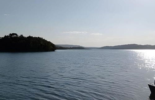 Chalé Mirante, piscina, cachoeira, lago e vista espetacular em Alexânia Goiás - Foto 22