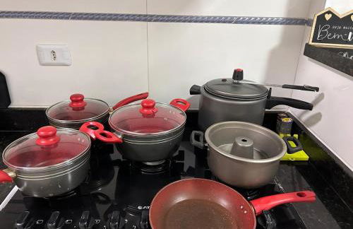 APTO BEIRA MAR - ACONCHEGANTE _ VARANDA GOURMET - WIFI - NETFLIX - TV A CABO - PRAIA GRANDE - Photo 64