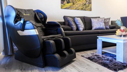 Relax-Apartments - Indoor-Pool - Sauna - Küche - kostenlos Parken - Balkon - teilweise Massagesessel - 85 Zoll Smart-TV - Foto 5