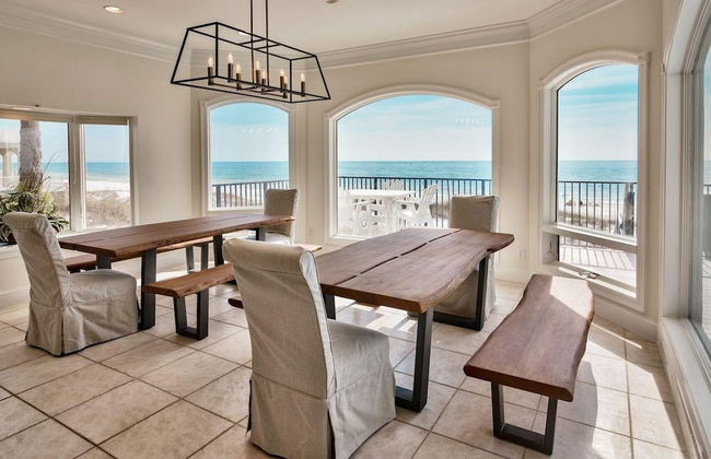 Stunning Views! 9BR Gulf Front Home, Pool, Elevator, Pool Table - Foto 13
