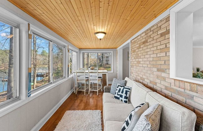 Waking Up Norman Lakefront Getaway, Fire Pit & Lake Views - Foto 24