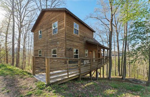 Cabin 4 Mtn View Cabin Near River with Fire Pit and Hot Tub - Foto 7