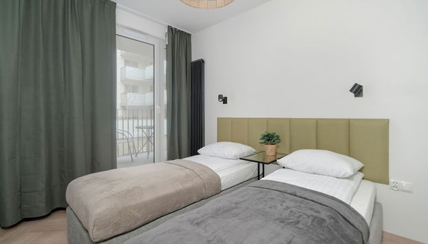 Studio With Balcony for 2 by Renters - Foto 4, Habitación