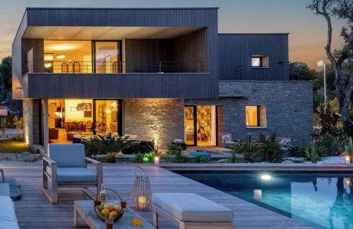 Villa Renajolo 10 pers piscine chauffée 2 min plage en voiture - Foto 40