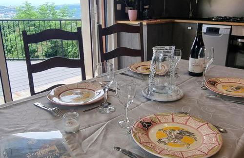 Gîte rénové avec terrasse et animaux acceptés à Saint-Chamond - FR-1-496-324 - Foto 17