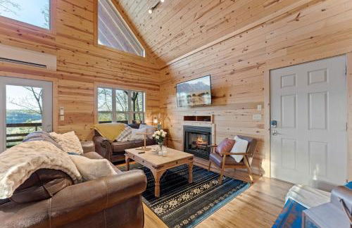 Cabin 3 Mtn View Cabin Near River with Hot Tub and Fire Pit - Foto 25