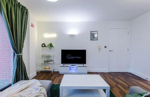 Spacious Deansgate Apartment, Free Park, Sleeps 8 - Foto 11