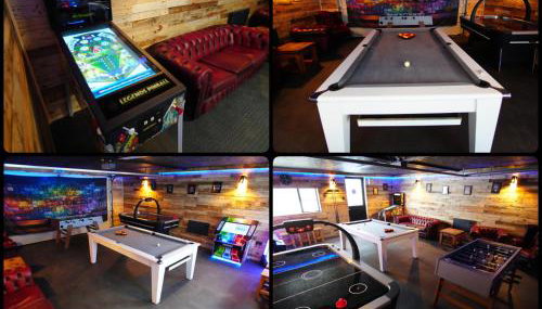 Northfield Cottage, Games & Arcade Room, Dog Friendly HS2, NEC, BHX, M42, Family Gatherings, Contractors, Hot Tube Hire Optional - Foto 2, Game Room