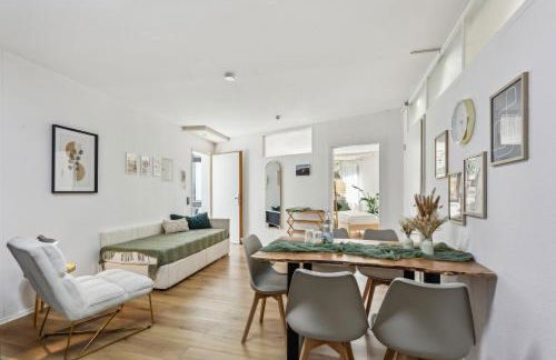 Das Boho-Nest Komfort und Stil mit Terrasse, Parkplatz und Wifi - Foto 11