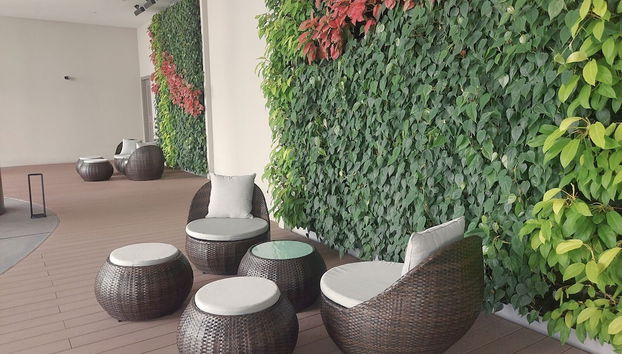 Sitzecke in der Lobby