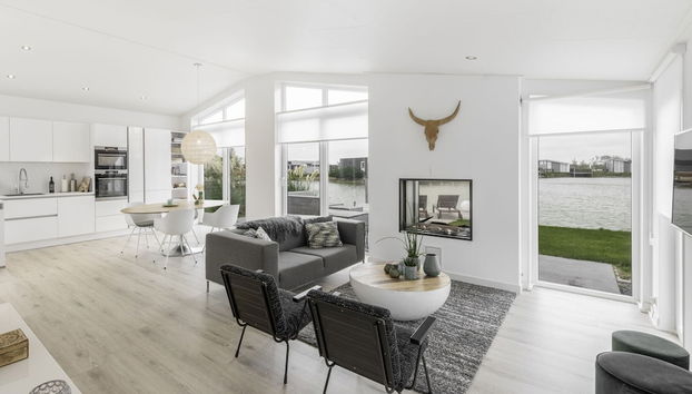 Modern Chalet With Jetty and Terrace - Foto 4, Cocina privada