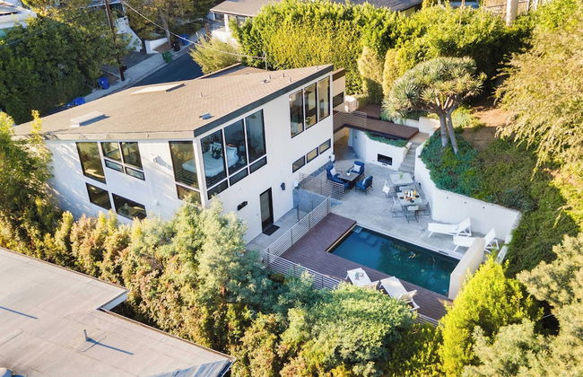 Kings Road West Hollywood Luxury Pool, Views, Firepit, Modern Design - Foto 45