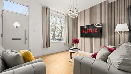 Modern and Comfy 3 Bed Manchester Home near Etihad, Coop Live Arena and Manchester City Centre - Foto 2