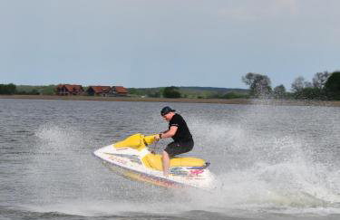 Sauna balia - Nowa Osada Domki przy plaży - całoroczne domki na Mazurach - Foto 29