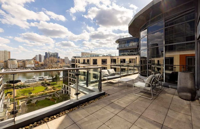 The Thames View - Stunning 3bdr Apartment With Terrace - Foto 29