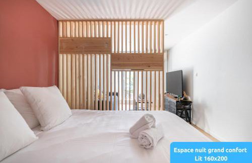SUD PASSION - Ferrer Nine - cosy avec balcon - Foto 10