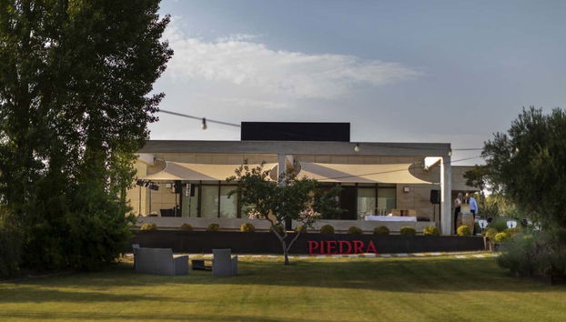 Terrasse des Bodegas Piedra