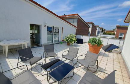 5 bedrooms with 6 beds - 3 bathrooms - roof terrace - Foto 20