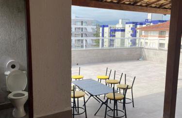 Cobertura Duplex TOP Churrasqueira Privativa 4 quartos Ubatuba até 11 pessoas Hospedagem Aluguel de temporada pousada hotel Praia Grande Itaguá - Foto 36