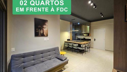 Lindo AP 2 quartos na Lagoa! - Foto 1