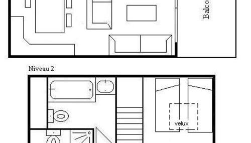 Confort et commodités à Méribel Village, 3 chambres, balcon sud, parking couvert, à 150m des remontées - FR-1-180-528 - Foto 3