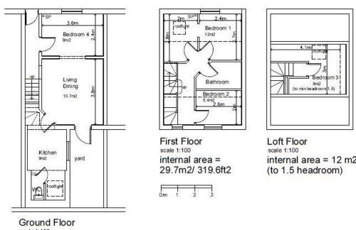 The Granville 4 bedroom house sleeps 8 - Foto 25