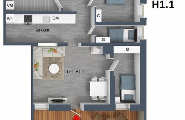 Haugetuft Apartments - Photo 57