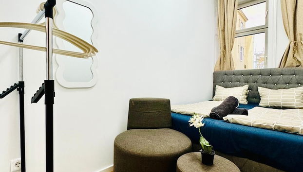 9BR Apt for 18P Walk to Augarten - Foto 4, Habitación