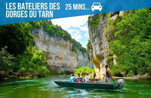 Le Roqueprins - Netflix/Wi-Fi Fibre/Terrasse - Foto 24