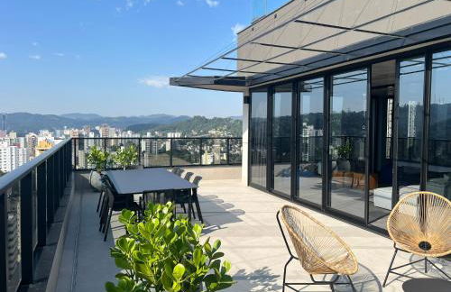 Loft de Luxo "Novo" no Coração de Blumenau a 10min a Pé da Vila Germânica - Foto 36