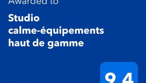 Studio Standing et calme absolu - Foto 5