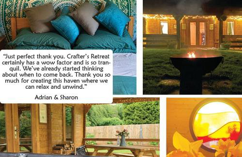 Crafter's Retreat luxury cabin on the Norfolk Cambridgeshire border - Foto 33