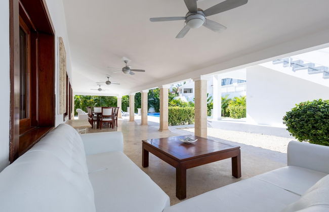 Beachfront 7BR Villa With Pool Maid Los Corales - Foto 40