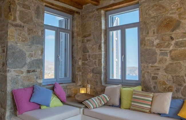 An Amazing Stone Villa-a in Serifos w Shared Pool - Foto 15