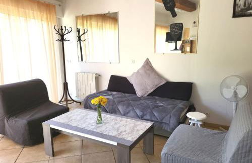 15mn de Cannes, Villa la Soleiade , Gites , type T2, clim, piscine, parking au Lac de Saint-Cassien VAR - Foto 24