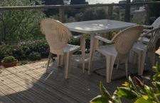 F3 RDC villa vue mer 180 face à la pointe de Giens - Foto 8