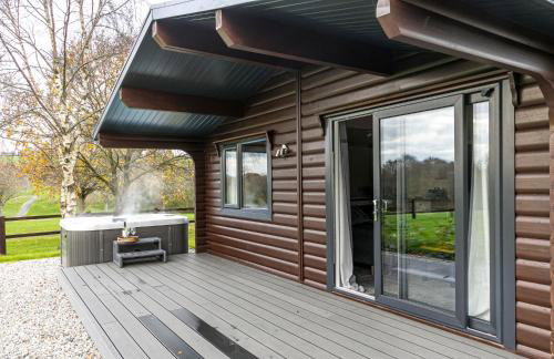 Chestnut, 6 Fingle Glen Lodges - Hot Tub - Free Parking & WiFi - Pets - Foto 26