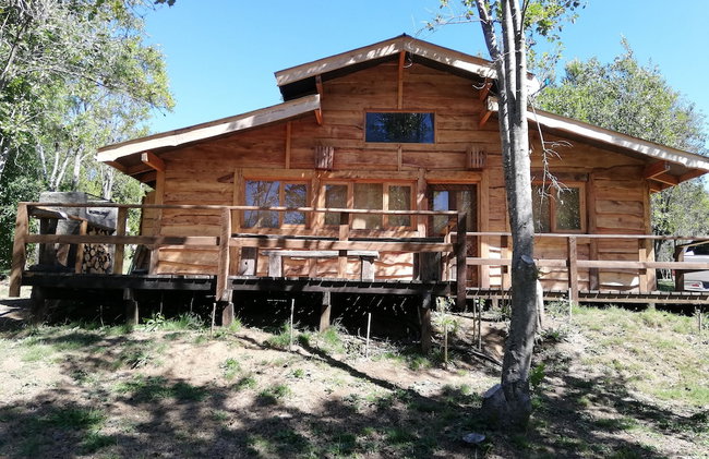 Cabaña Rústica 2 Maravillosa,con Troncos Nativos, con Orilla de Río Trancura - Foto 51
