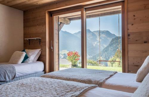 Chalet Familial Le Whymper 5 étoiles SPA Sauna Chatel - Foto 12